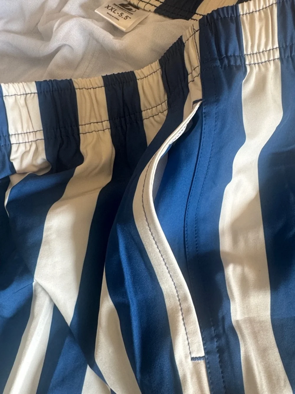 Bearbottom Stretch Swim Trunks Nantucket Stripe pattern New with Tags‎